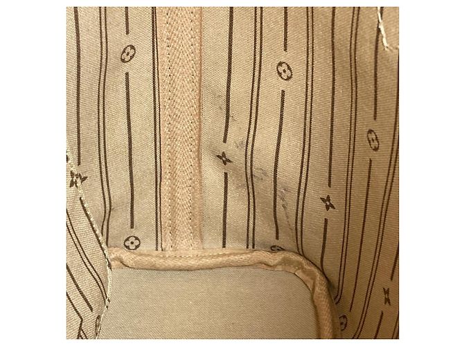 Borsa Tote Louis Vuitton Neverfull PM Marrone Monogramma - vista 7
