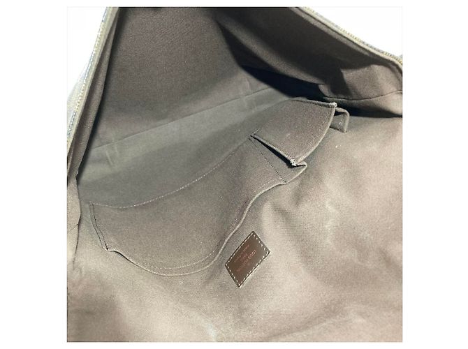 Borsa a Spalla Louis Vuitton Brooklyn GM Marrone Damier ebene - vista 6