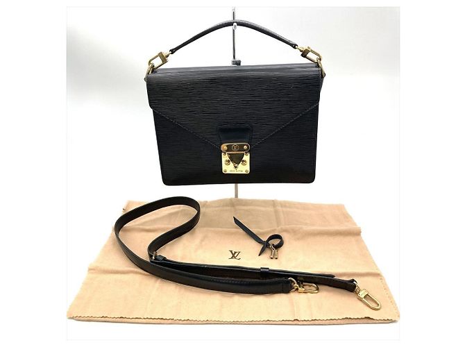 Borsa a Spalla Louis Vuitton Biface Nero - vista 9