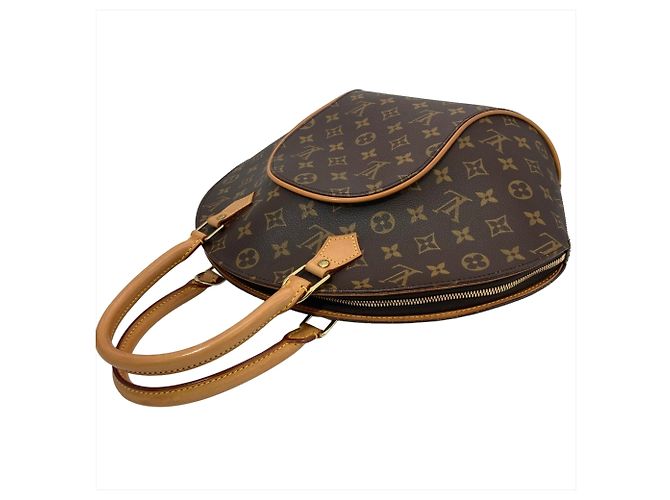 Borsa Louis Vuitton Ellipse PM Marrone Monogramma - vista 4