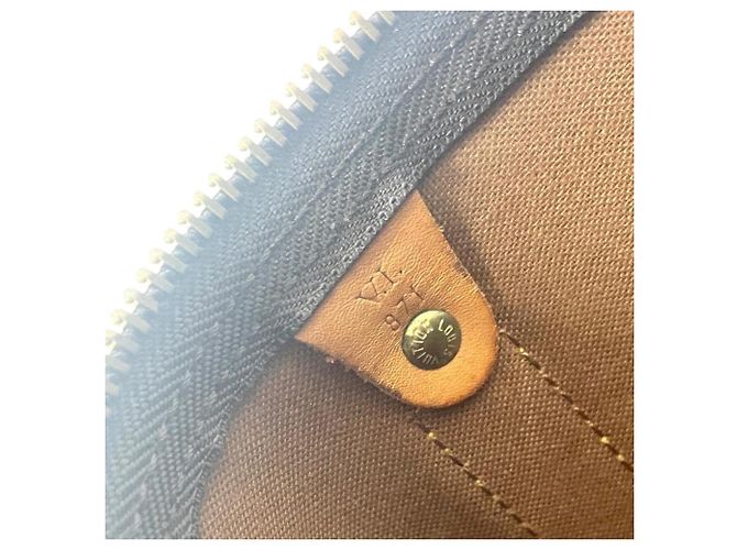 Borsa Boston Louis Vuitton Keepall 60 Marrone Monogramma - vista 10