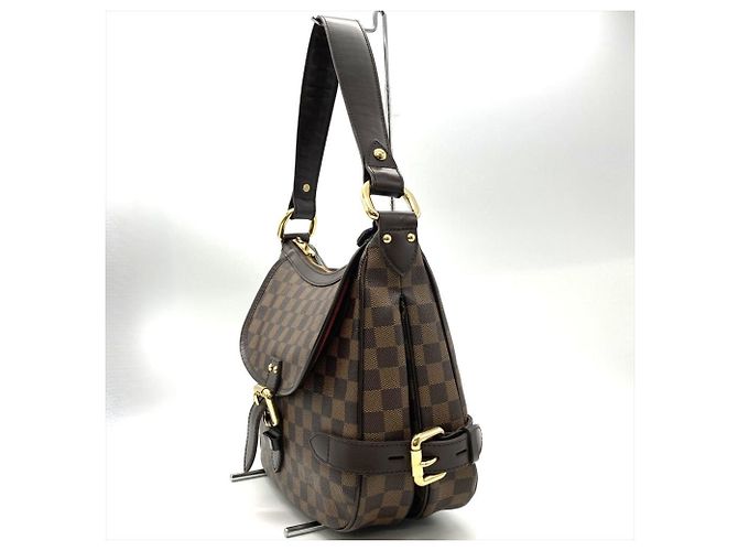 Borsa a Spalla Louis Vuitton Highbury Marrone Damier ebene - vista 2