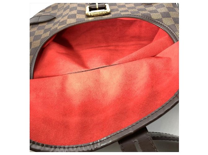 Borsa a Spalla Louis Vuitton Highbury Marrone Damier ebene - vista 5