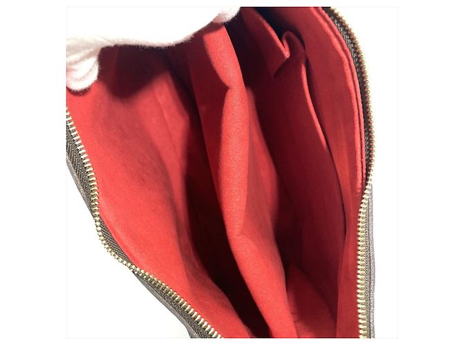 Borsa a Spalla Louis Vuitton Highbury Marrone Damier ebene - vista 6