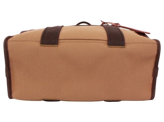 Hermès Borsa Hermes Dog Bag II Marrone Beige - vista 5