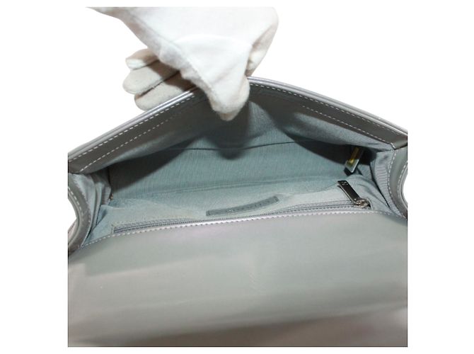 Borsa a tracolla Chanel Boy Chanel Metallico - vista 7