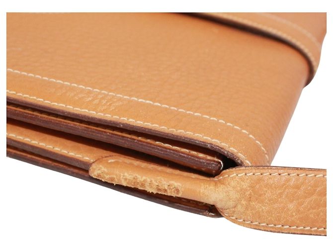 Hermès HERMES Gallopard Schultertasche Beige - Ansicht 17
