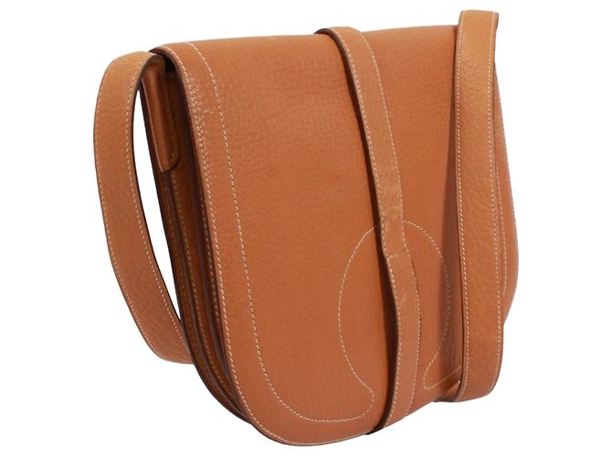 Hermès HERMES Gallopard Schultertasche Beige - Ansicht 2