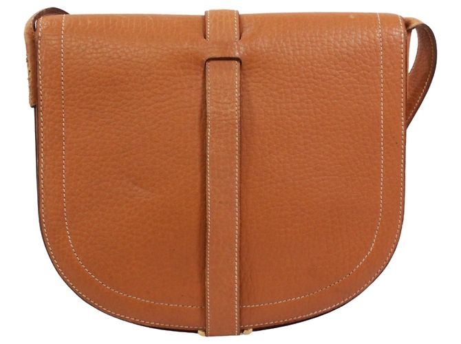 Hermès HERMES Gallopard Schultertasche Beige - Ansicht 3