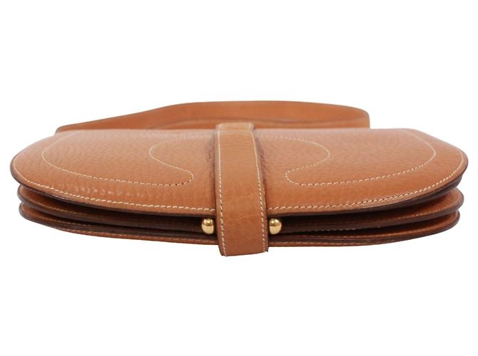 Hermès HERMES Gallopard Schultertasche Beige - Ansicht 4