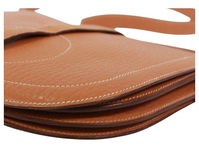 Hermès HERMES Gallopard Schultertasche Beige - Ansicht 5