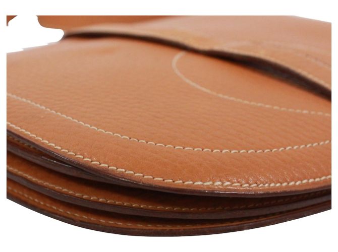 Hermès HERMES Gallopard Schultertasche Beige - Ansicht 6