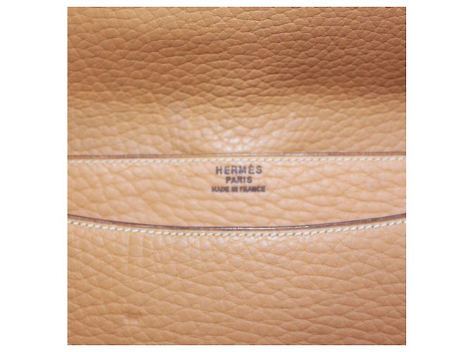 Hermès HERMES Gallopard Schultertasche Beige - Ansicht 9