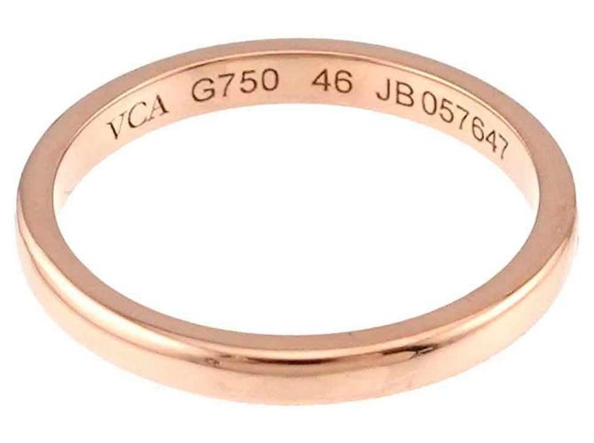 Anello a fascia in platino Van Cleef & Arpels - vista 3