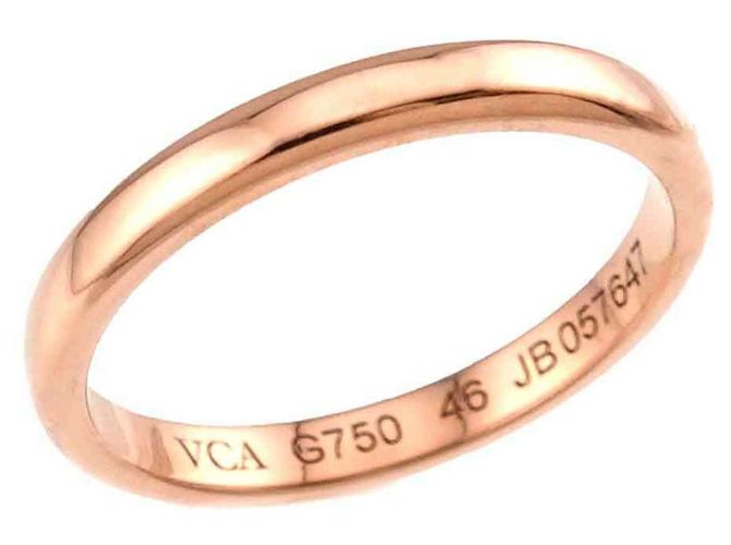 Anello a fascia in platino Van Cleef & Arpels - vista 4