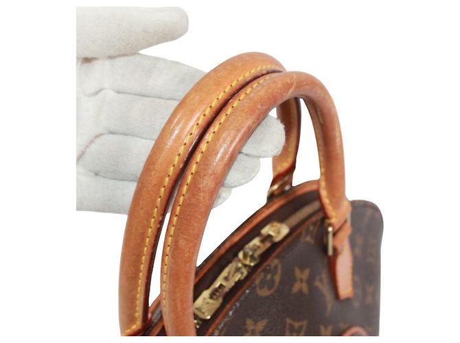 Borsa Louis Vuitton LV Ellipse PM Marrone Monogramma - vista 12