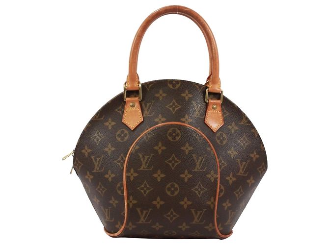 Borsa Louis Vuitton LV Ellipse PM Marrone Monogramma - vista 3