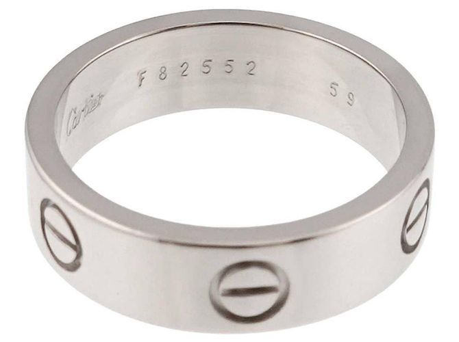 Cartier Love Ring aus 18K Weißgold - Ansicht 3