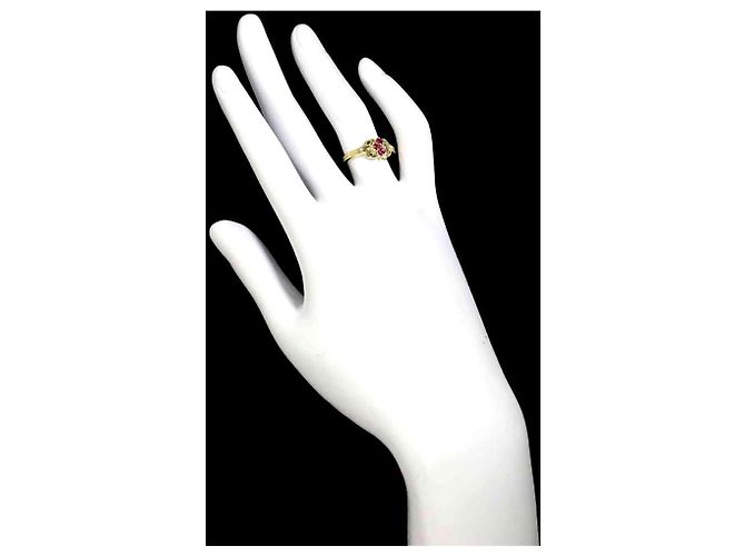 Anello 1 Christian Dior in oro giallo 18K - vista 8