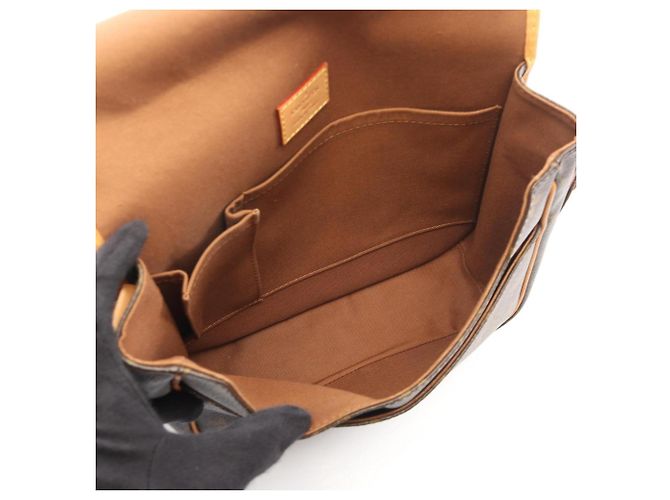 Louis Vuitton Messenger PM Bosphore Schultertasche Braun - Ansicht 3