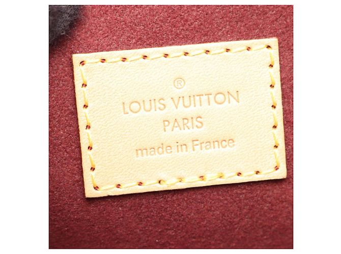 Zaino Louis Vuitton Montsouris Monogram Marrone - vista 4