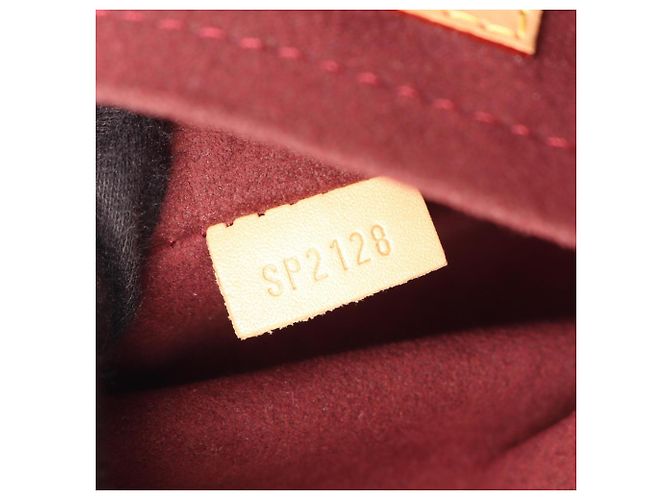 Zaino Louis Vuitton Montsouris Monogram Marrone - vista 5