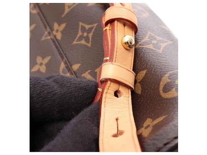 Zaino Louis Vuitton Montsouris Monogram Marrone - vista 8