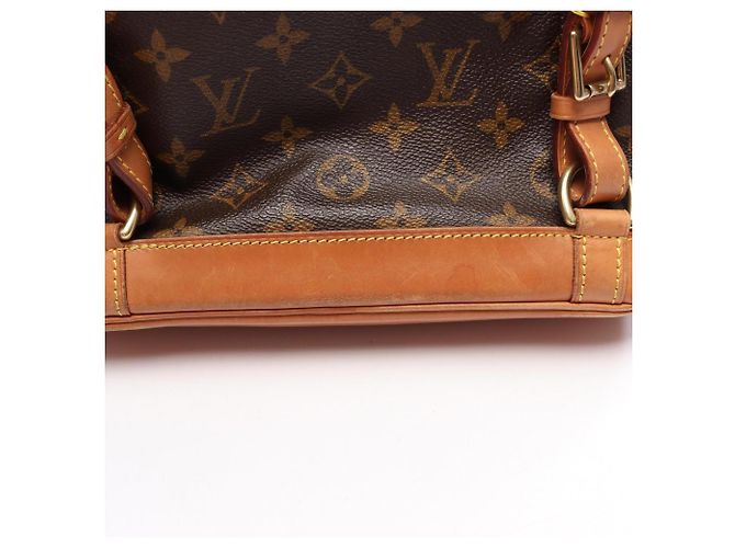 Zaino/Borsa Louis Vuitton Montsouris MM Marrone - vista 10