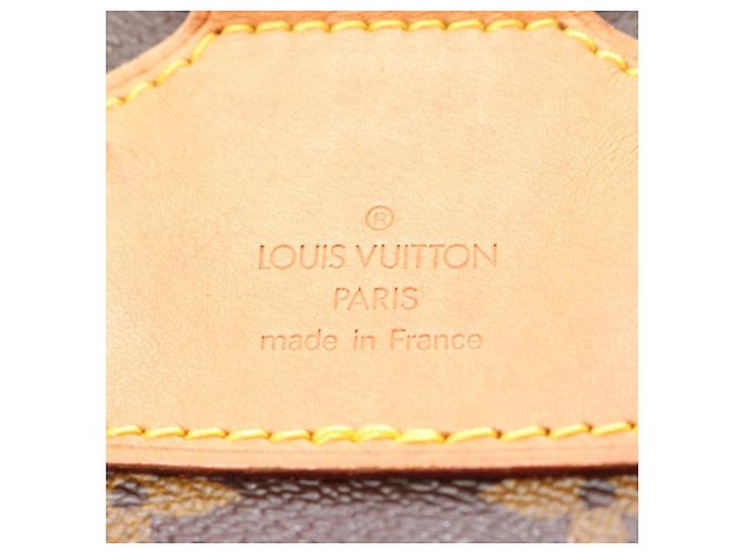 Zaino/Borsa Louis Vuitton Montsouris MM Marrone - vista 4