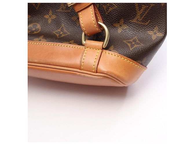 Zaino/Borsa Louis Vuitton Montsouris MM Marrone - vista 8