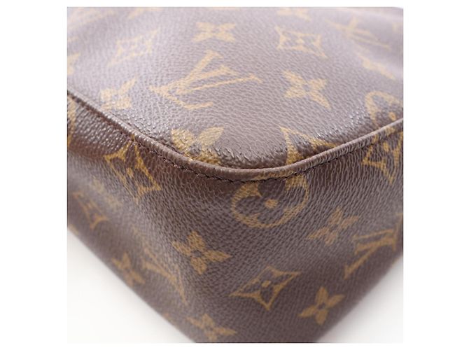 Borsa a Spalla Louis Vuitton Looping MM Marrone - vista 10