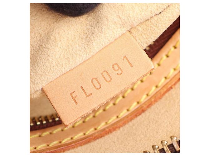 Borsa a Spalla Louis Vuitton Looping MM Marrone - vista 5