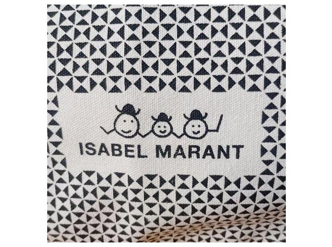 Isabel Marant Set di 2 pochette Nero Bianco - vista 2
