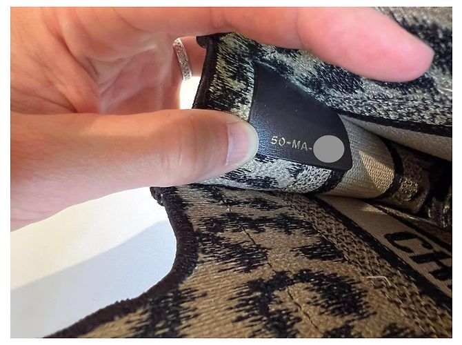 Dior Mini Book Tote Tela Leopardata Nero Beige Stampa leopardo - vista 4