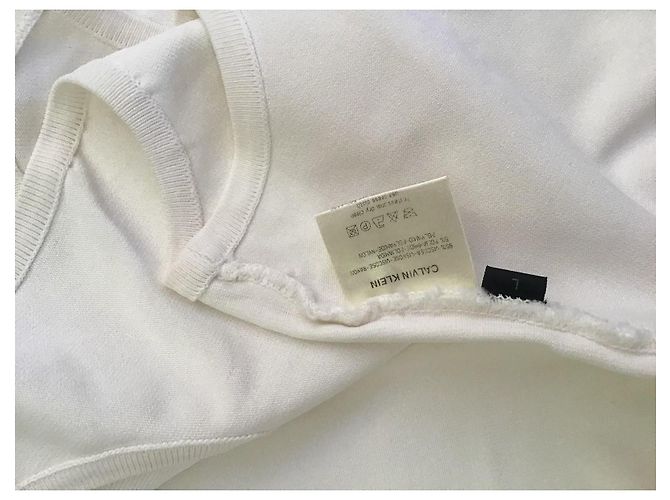 Vestido midi sin mangas Calvin Klein Collection Beige - vista 5