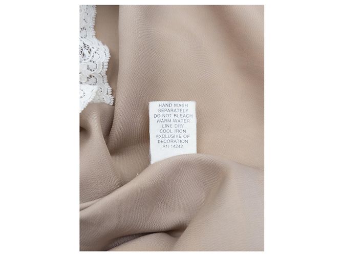 Canotta con spalline in pizzo Dior di Gianfranco Ferre anni 1990 - vista 6
