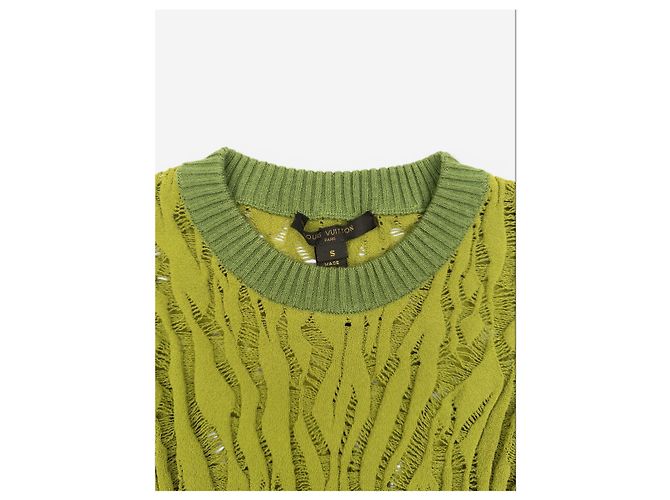 Louis Vuitton von Marc Jacobs Distressed Intarsia Strickoberteil aus den 2010er Jahren - Ansicht 5