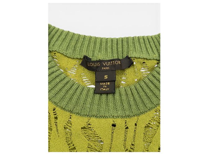 Louis Vuitton von Marc Jacobs Distressed Intarsia Strickoberteil aus den 2010er Jahren - Ansicht 8