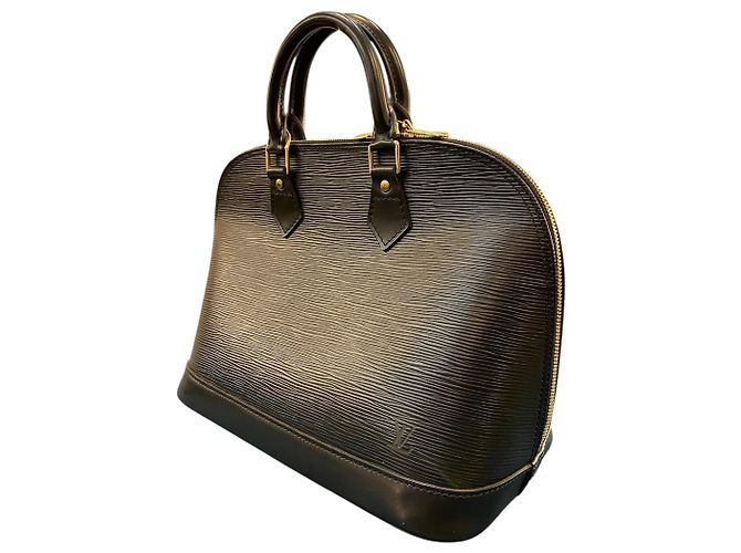 Borsa Louis Vuitton Alma 1997 in pelle Epi nera - vista 2