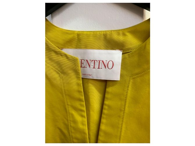 Valentino – Túnica de seda con ribete de plumas - vista 3