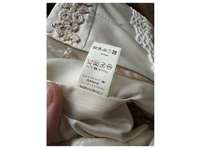 Weißer Strickrock Louis Vuitton - Größe FR36/S Gebraucht - Ansicht 6
