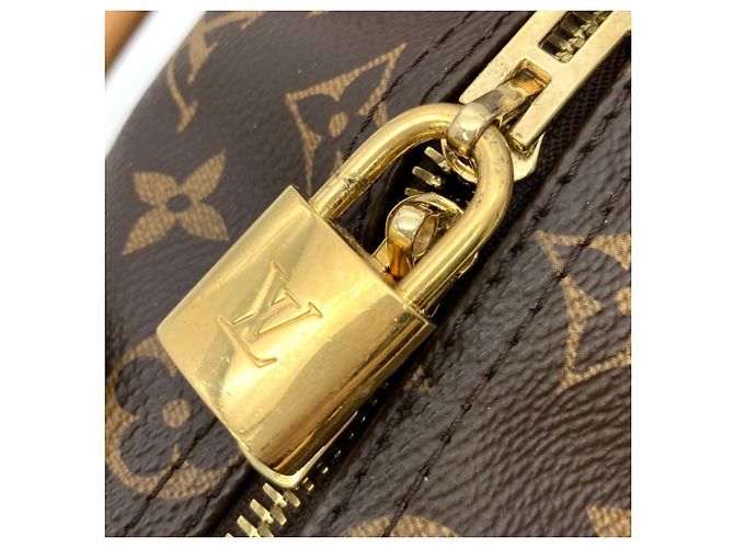 Borsa Louis Vuitton Speedy Bandoulière 25 Marrone Monogramma - vista 12