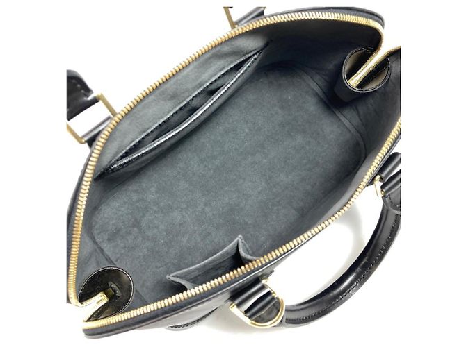 Borsa Alma Louis Vuitton in pelle Epi Nero - vista 5