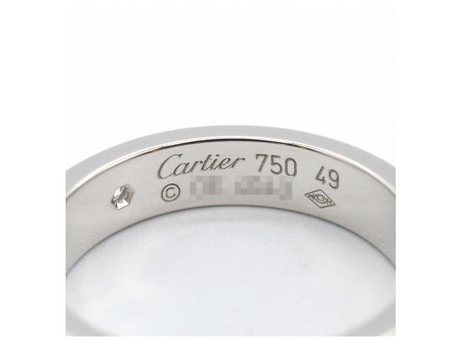 Bague Cartier Mini Love Argenté - vue 4