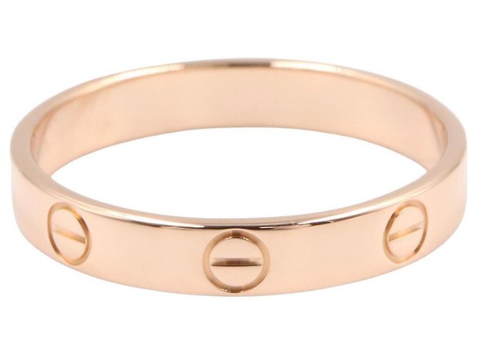 Anello Mini Love in oro rosa 18K Cartier D'oro - vista 2