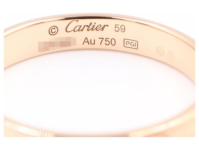 Anello Mini Love in oro rosa 18K Cartier D'oro - vista 3