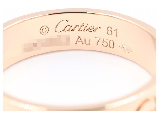 Anello Love di Cartier in oro rosa 18K D'oro - vista 3