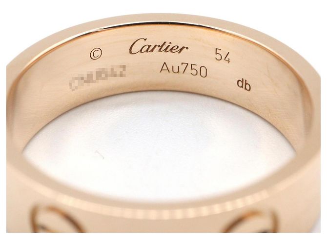 Anello Love di Cartier in oro rosa 18K D'oro - vista 3