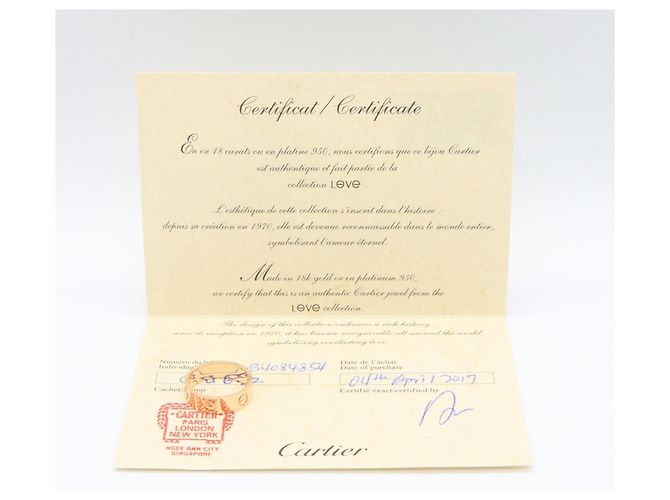 Anello Love di Cartier in oro rosa 18K D'oro - vista 6
