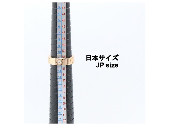 Cartier Love Ring mit halbem Diamanten Golden - Ansicht 5